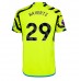 Tanie Strój piłkarski Arsenal Kai Havertz #29 Koszulka Wyjazdowej 2023-24 Krótkie Rękawy